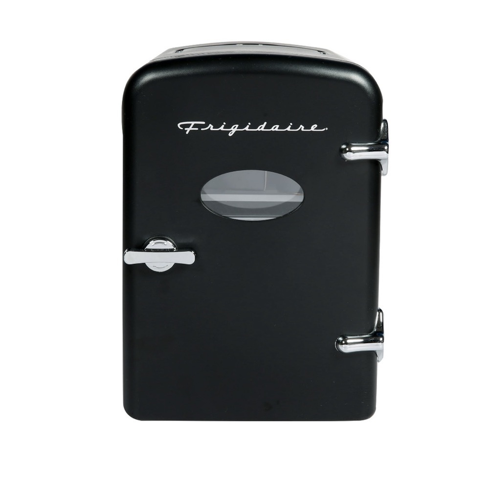 Frigidaire Portable Retro Extra Large 9-Can Capacity Mini Cooler, Black